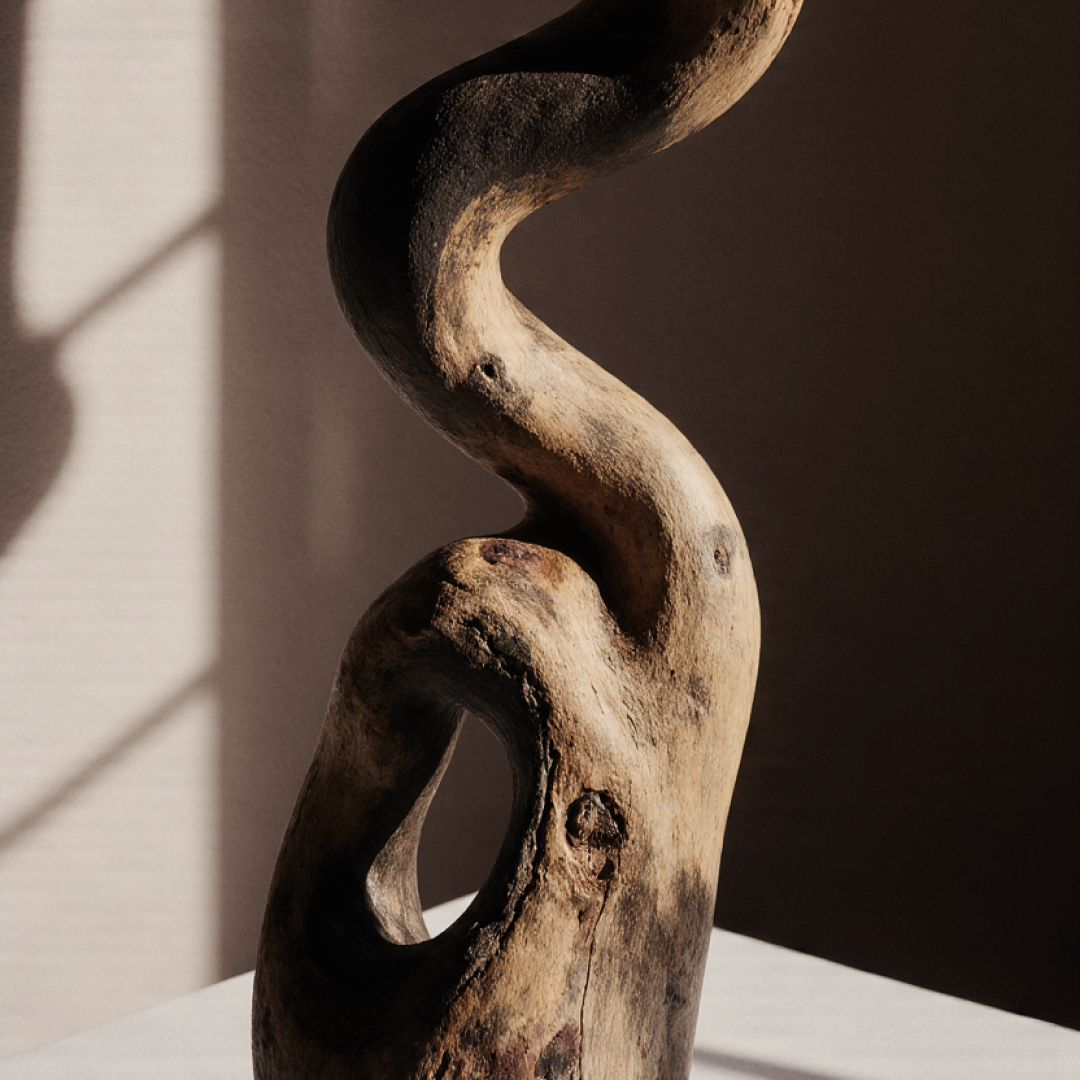 Dekoracyjny kształt drewna papirusu – ziemisty akcent wkładu zapachowego Epure